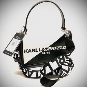 NWT Karl Lagerfeld Simone Purse/Crossbody with Dustbag